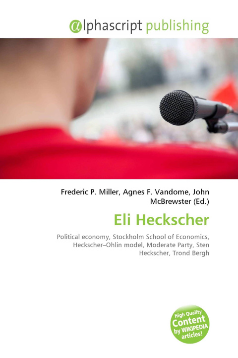 Kniha Eli Heckscher Agnes F. Vandome