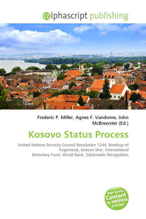 Kniha Kosovo Status Process Agnes F. Vandome
