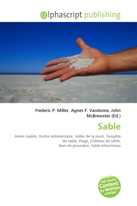 Könyv Sable Agnes F. Vandome
