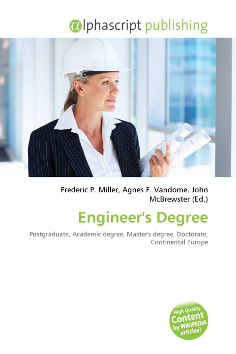 Kniha Engineer's Degree Agnes F. Vandome