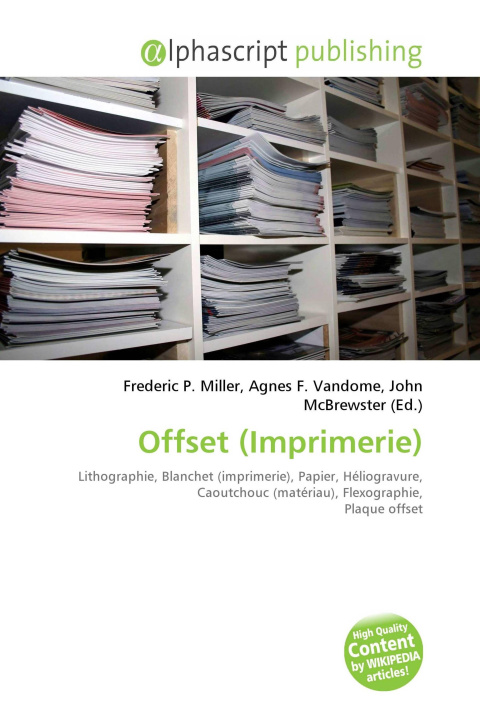 Book Offset (Imprimerie) Agnes F. Vandome