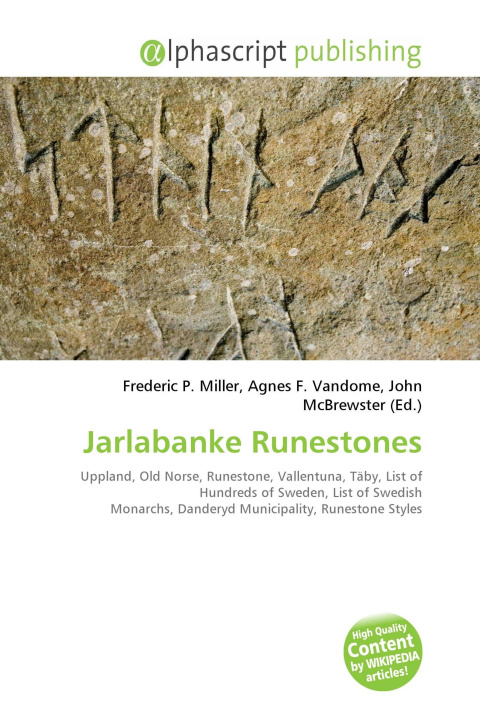 Carte Jarlabanke Runestones Agnes F. Vandome