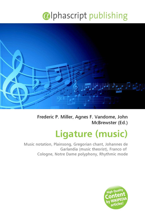 Kniha Ligature (music) Agnes F. Vandome