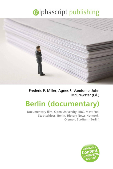 Kniha Berlin (documentary) Agnes F. Vandome