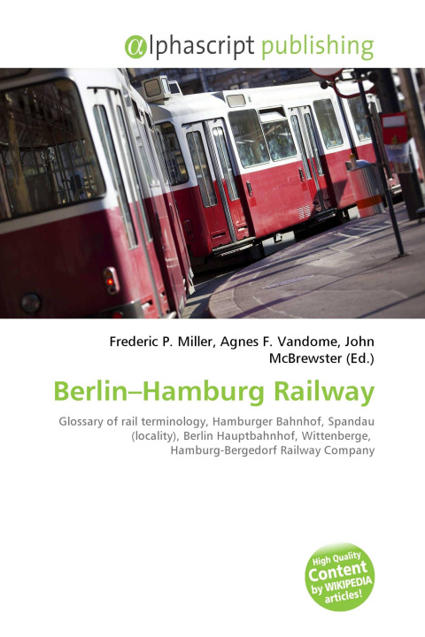 Kniha Berlin-Hamburg Railway Agnes F. Vandome