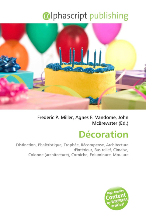 Book Décoration Agnes F. Vandome
