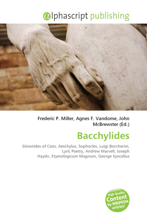 Könyv Bacchylides Agnes F. Vandome