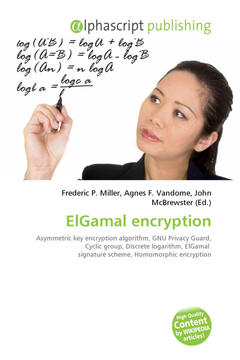Kniha ElGamal encryption Agnes F. Vandome