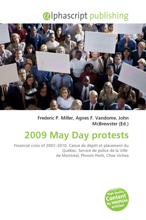 Knjiga 2009 May Day protests Agnes F. Vandome