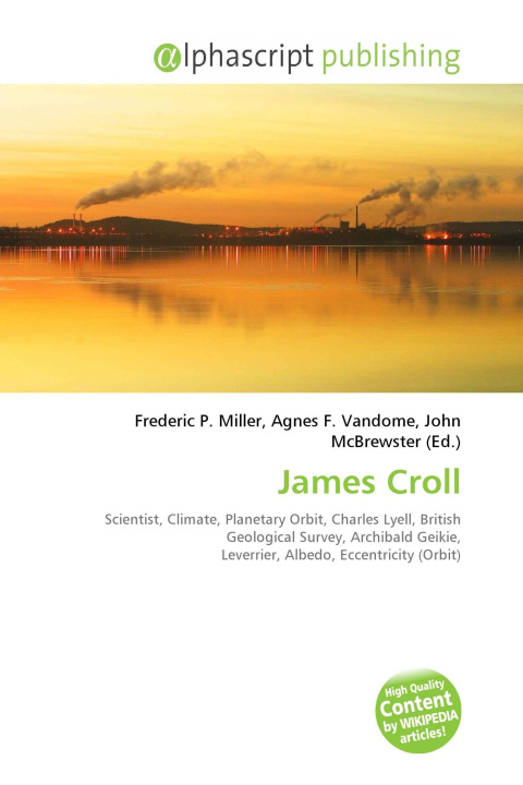 Könyv James Croll Agnes F. Vandome