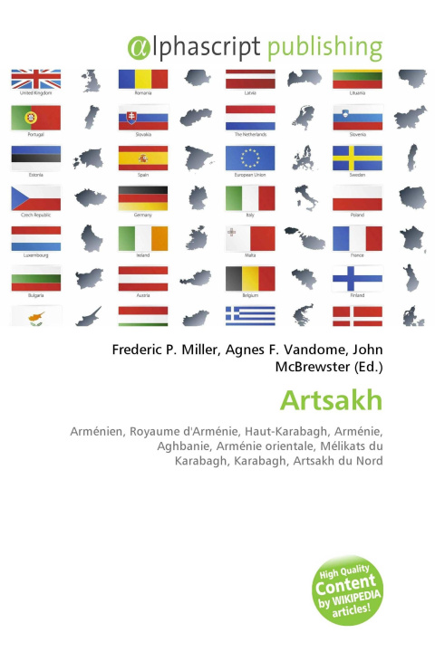 Kniha Artsakh Agnes F. Vandome