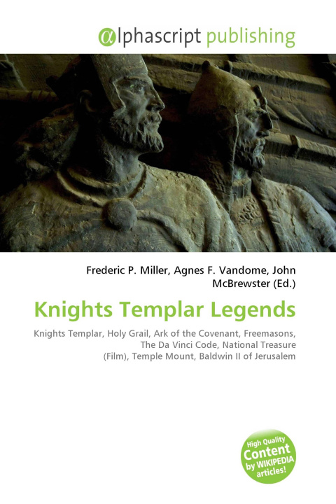 Kniha Knights Templar Legends Agnes F. Vandome