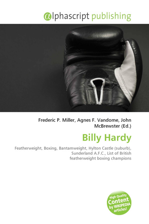 Kniha Billy Hardy Agnes F. Vandome