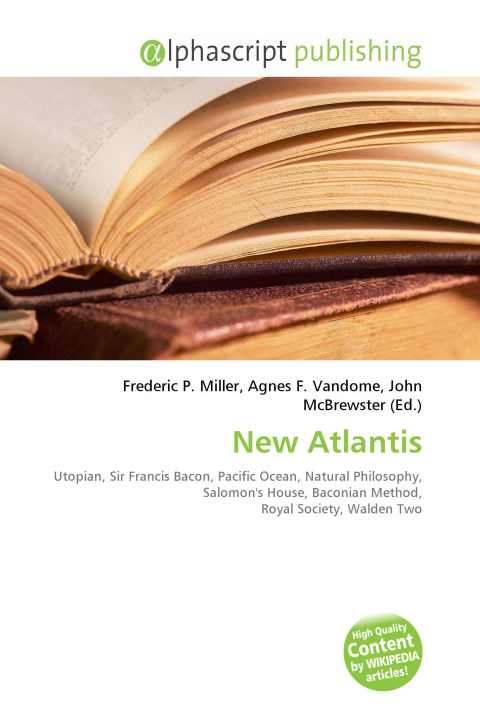 Kniha New Atlantis Agnes F. Vandome