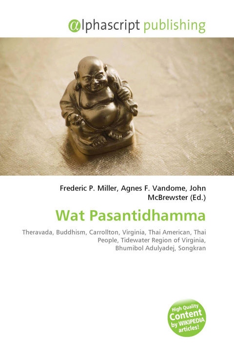 Knjiga Wat Pasantidhamma Agnes F. Vandome