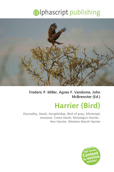 Kniha Harrier (Bird) Agnes F. Vandome