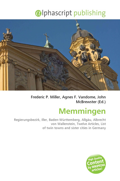 Kniha Memmingen Agnes F. Vandome