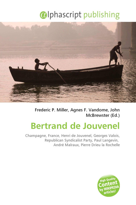 Kniha Bertrand de Jouvenel Agnes F. Vandome
