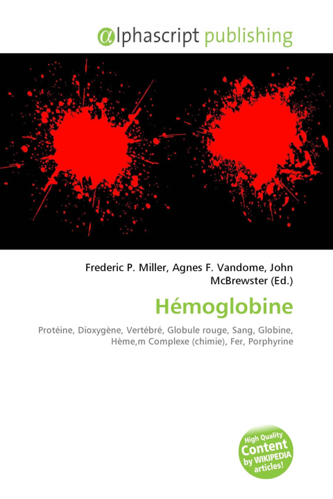 Kniha Hémoglobine Agnes F. Vandome