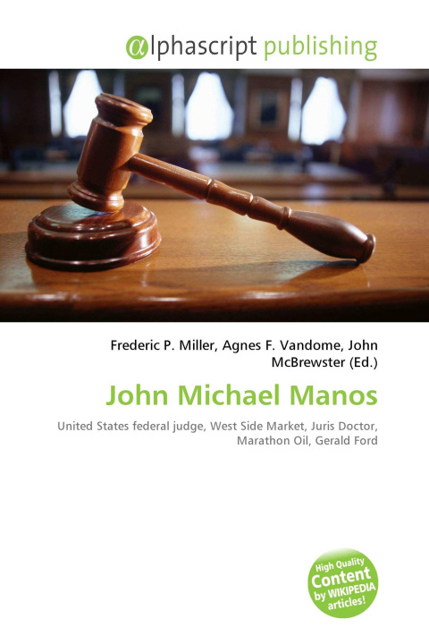 Kniha John Michael Manos Agnes F. Vandome