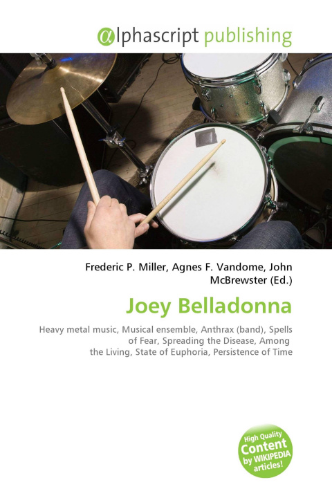 Kniha Joey Belladonna Agnes F. Vandome