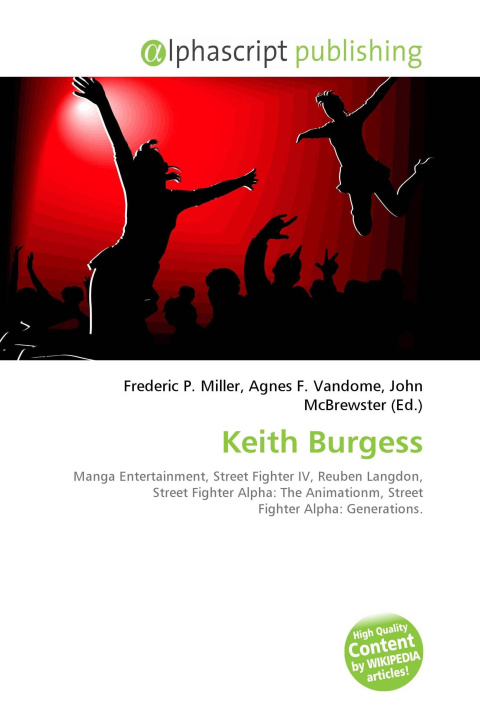 Kniha Keith Burgess Agnes F. Vandome