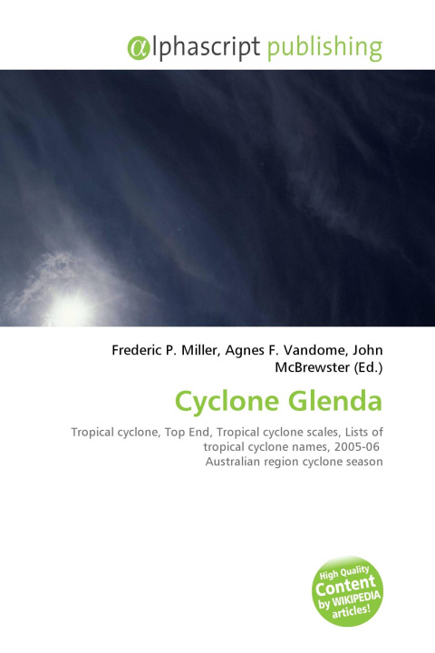 Kniha Cyclone Glenda Agnes F. Vandome
