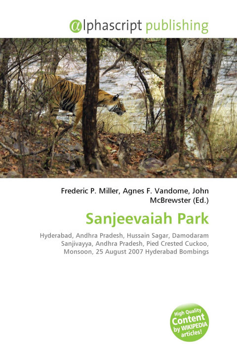 Knjiga Sanjeevaiah Park Agnes F. Vandome