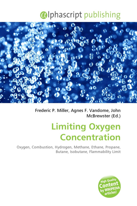 Kniha Limiting Oxygen Concentration Agnes F. Vandome