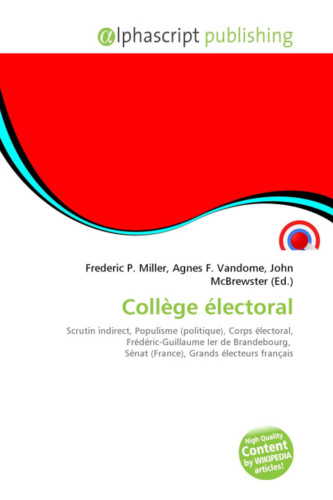 Книга Collège électoral Agnes F. Vandome