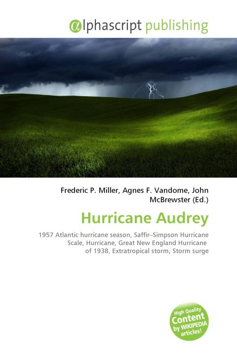 Kniha Hurricane Audrey Agnes F. Vandome