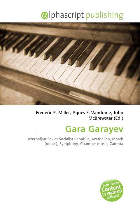 Kniha Gara Garayev Agnes F. Vandome