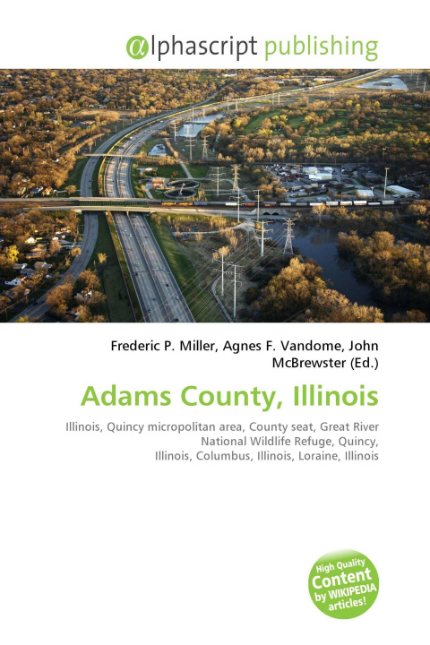 Kniha Adams County, Illinois Agnes F. Vandome