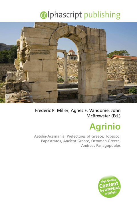 Kniha Agrinio Agnes F. Vandome