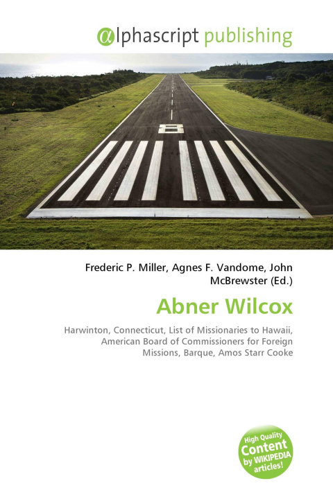 Kniha Abner Wilcox Agnes F. Vandome