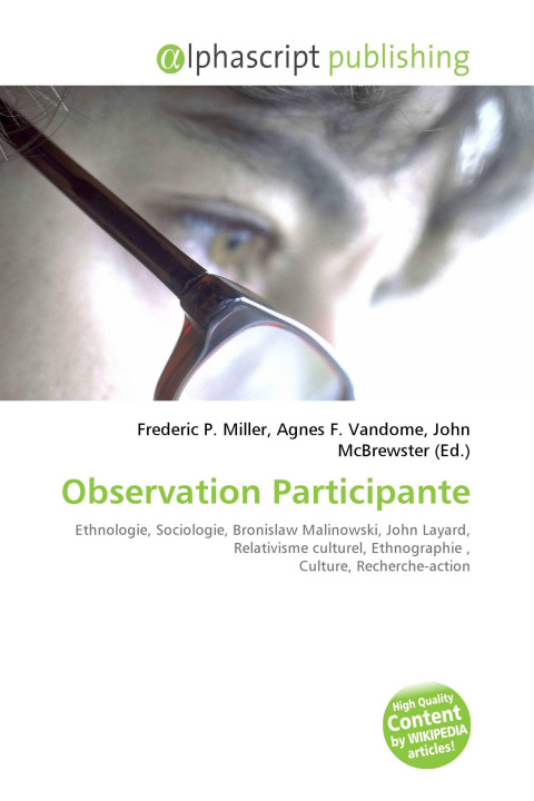 Kniha Observation Participante Agnes F. Vandome