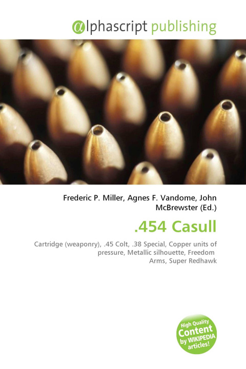 Book .454 Casull Agnes F. Vandome