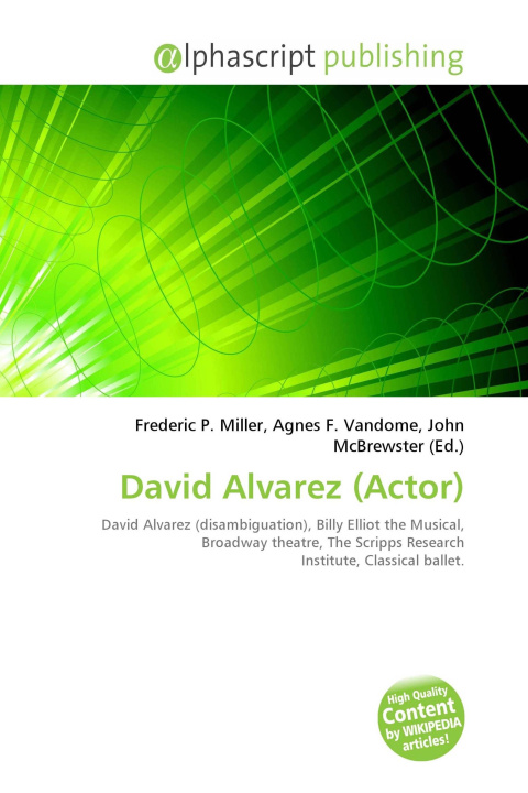 Book David Alvarez (Actor) Agnes F. Vandome