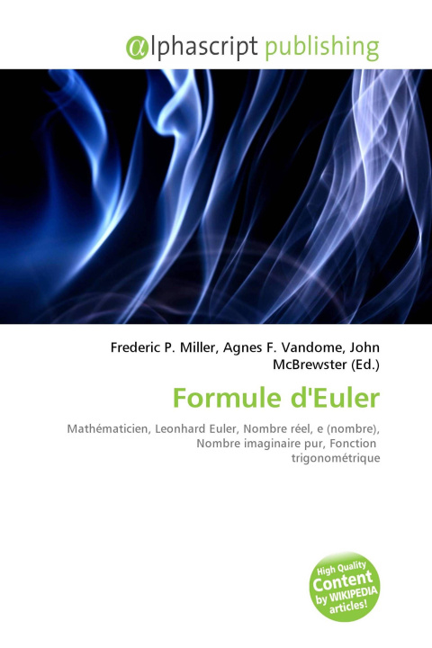 Könyv Formule d'Euler Agnes F. Vandome