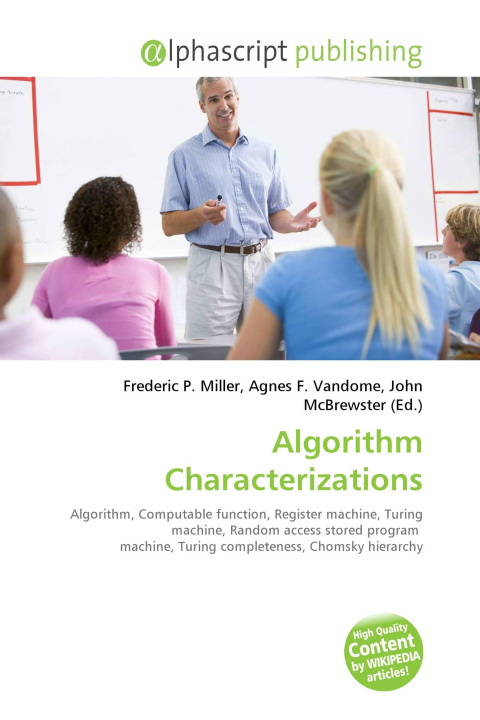 Könyv Algorithm Characterizations Agnes F. Vandome
