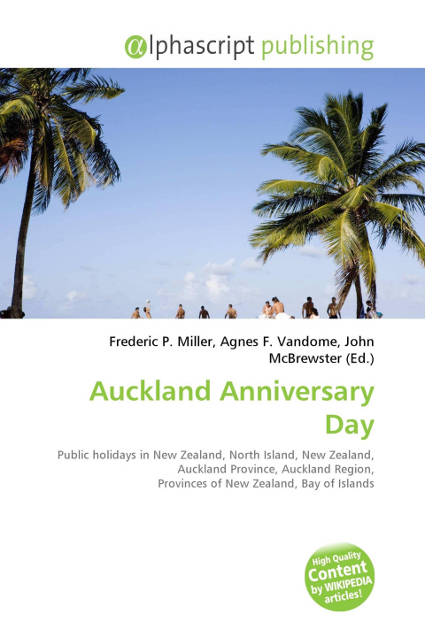Книга Auckland Anniversary Day Agnes F. Vandome