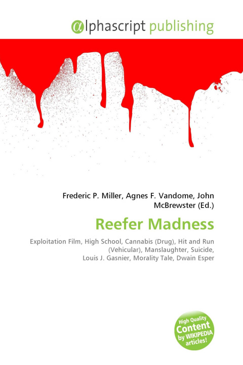 Kniha Reefer Madness Agnes F. Vandome