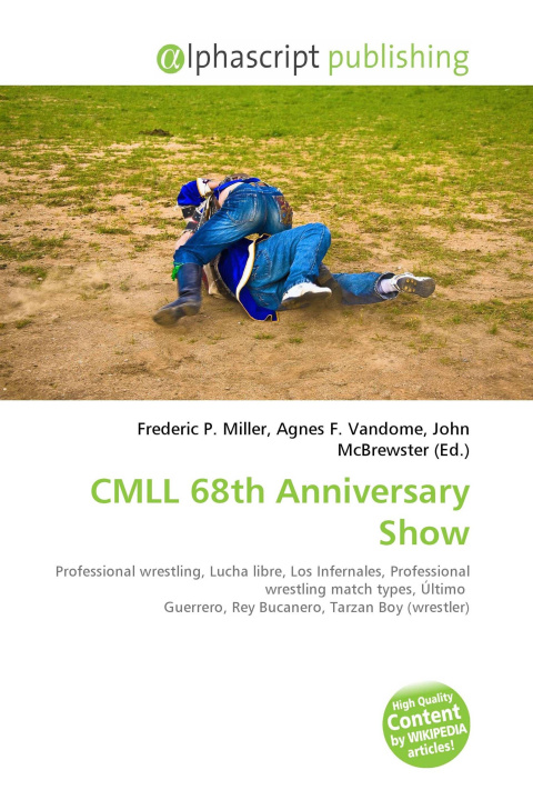Kniha CMLL 68th Anniversary Show Agnes F. Vandome