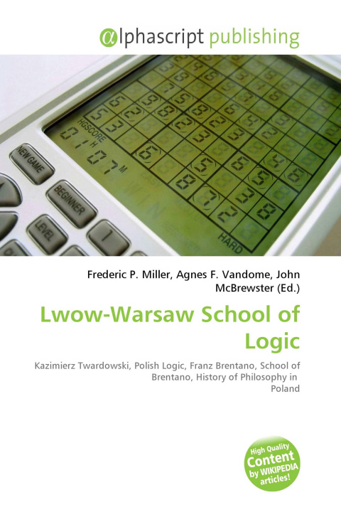 Kniha Lwow-Warsaw School of Logic Agnes F. Vandome