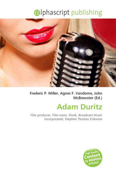 Kniha Adam Duritz Agnes F. Vandome