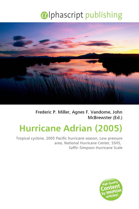 Kniha Hurricane Adrian (2005) Agnes F. Vandome