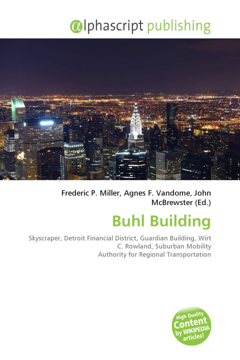 Kniha Buhl Building Agnes F. Vandome