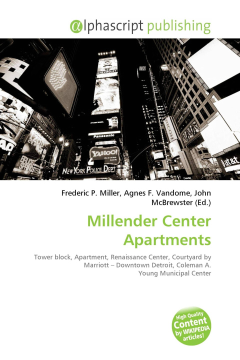 Book Millender Center Apartments Agnes F. Vandome