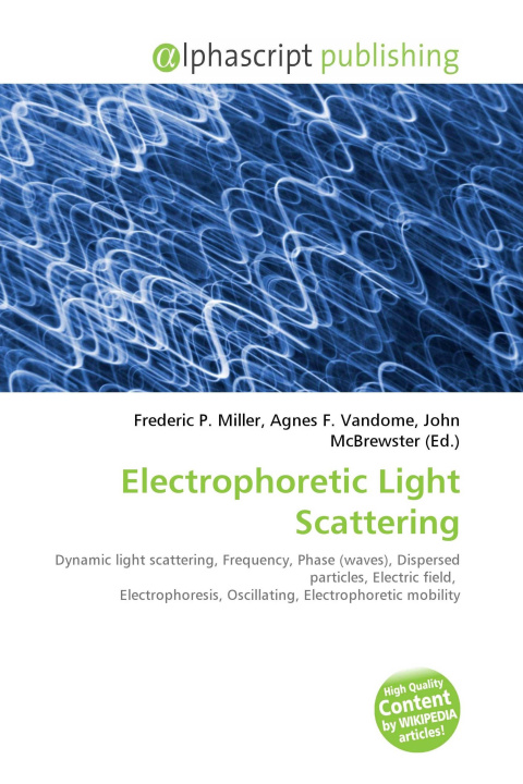 Kniha Electrophoretic Light Scattering Agnes F. Vandome