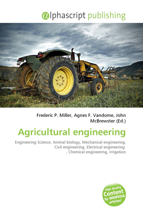 Kniha Agricultural engineering Agnes F. Vandome